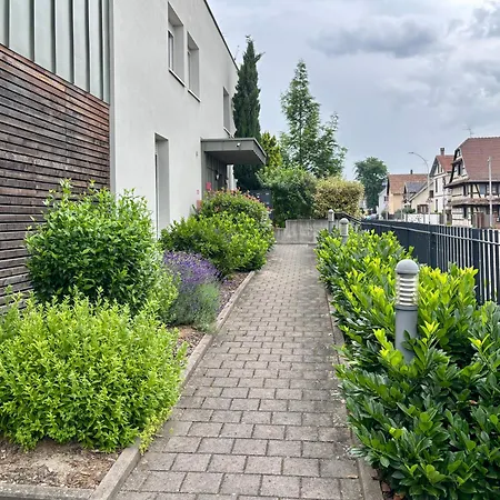 Apartment Robertsau, Jardin En